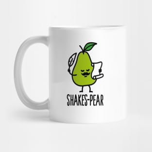 Shakes-Pear, Shakespeare funny pear pun cartoon Mug